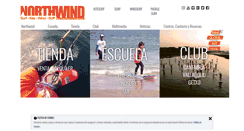 Desktop Screenshot of northwindkitesurf.com